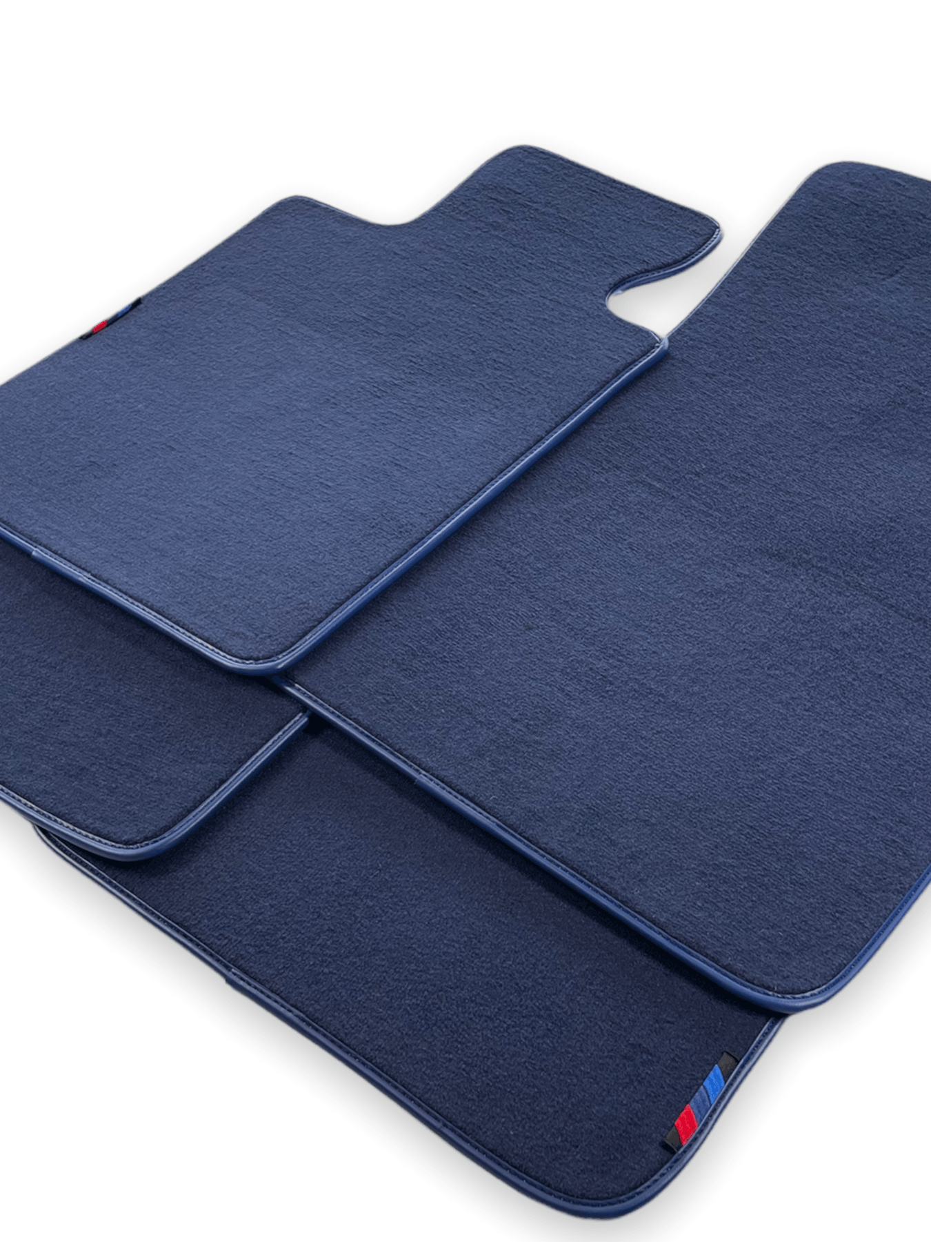 Dark Blue Floor Mats For BMW 4 Series F32 With M Package - AutoWin