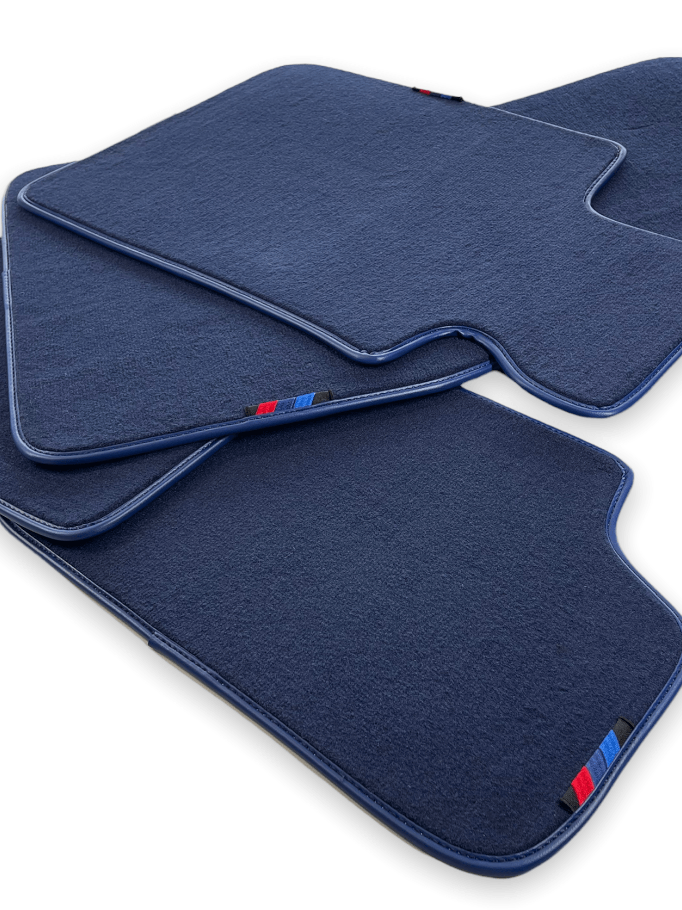 Dark Blue Floor Mats For BMW 4 Series F32 With M Package - AutoWin