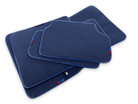 Dark Blue Floor Mats For BMW X3 Series F25 With M Package - AutoWin
