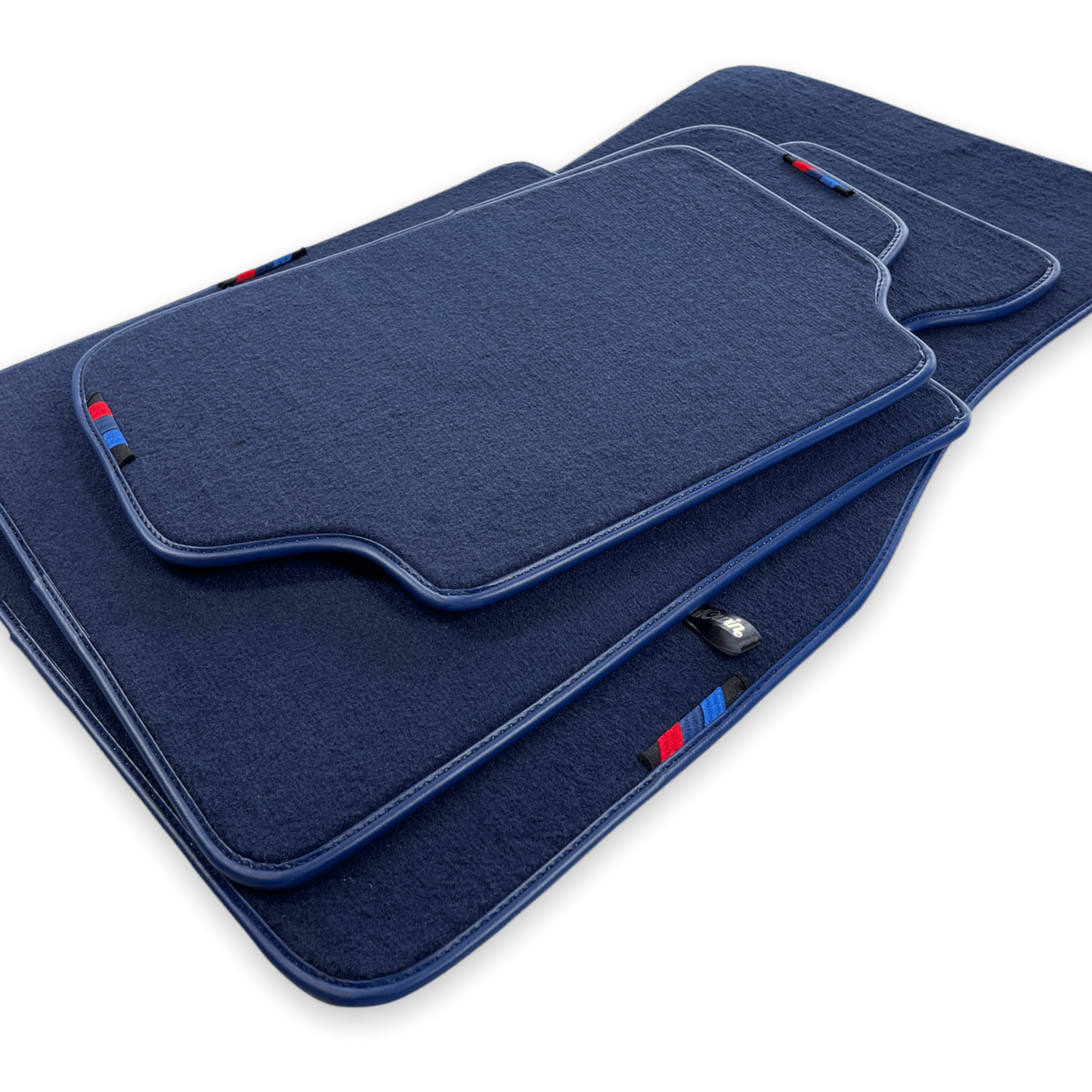 Dark Blue Floor Mats For BMW X3 Series F25 With M Package - AutoWin