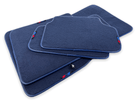 Dark Blue Floor Mats For BMW X5 Series G05 With M Package - AutoWin
