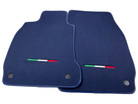 Dark Blue Floor Mats For Maserati Quattroporte IT Edition - AutoWin