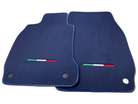 Dark Blue Floor Mats For Maserati Quattroporte IT Edition - AutoWin