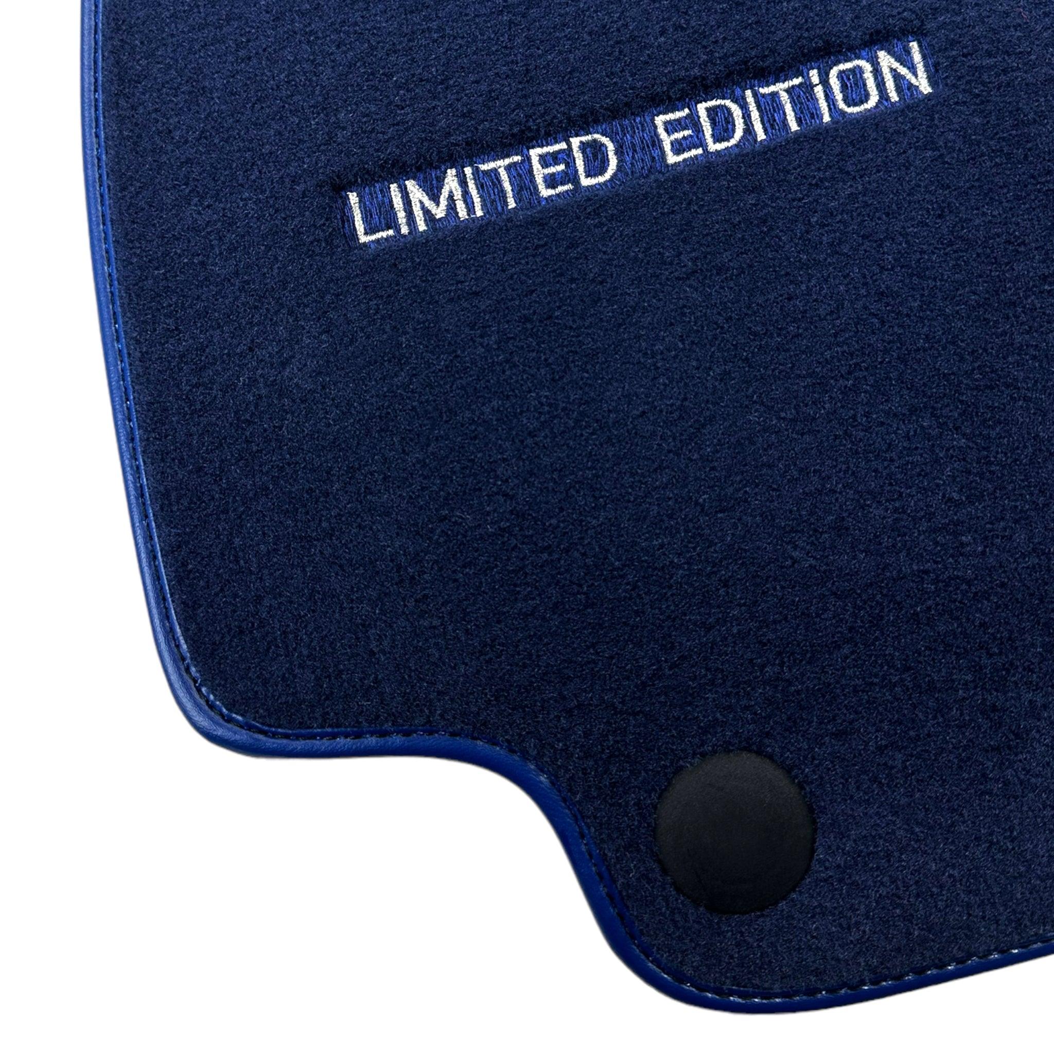 Dark Blue Floor Mats For Mercedes Benz S-Class C217 Coupe (2014-2023) | Limited Edition