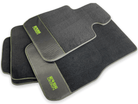 Floor Mats For BMW 1 Series E88 Convertible Carbon Leather Er56 Design - AutoWin
