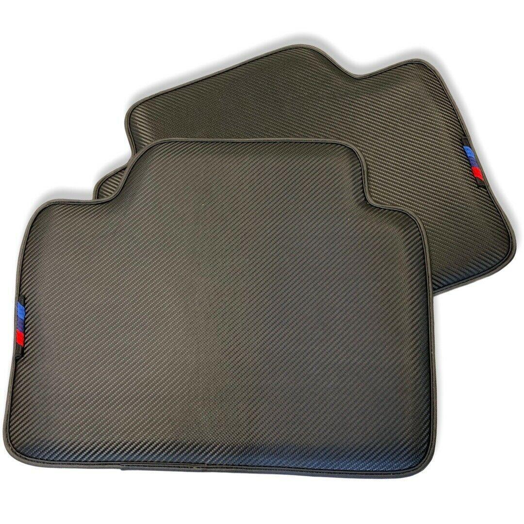 Floor Mats For BMW 2 Series F23 Convertible Autowin Brand Carbon Fiber Leather - AutoWin
