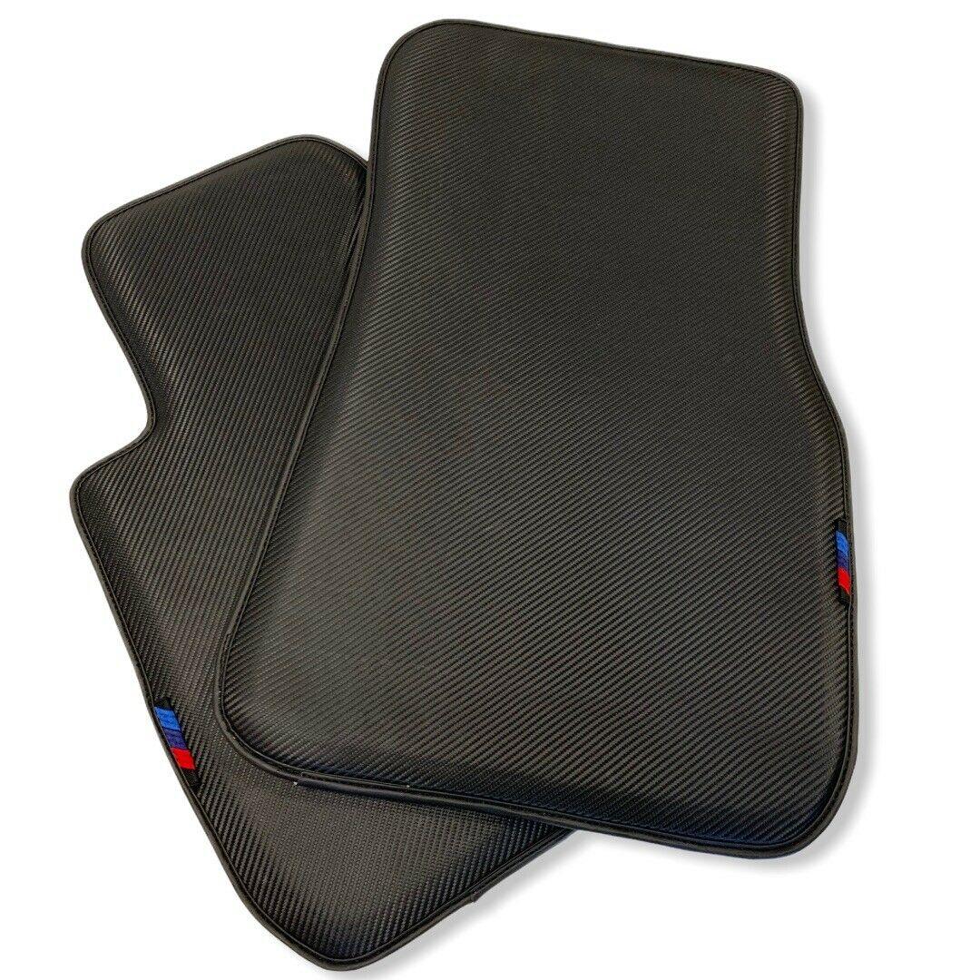 Floor Mats For BMW 4 Series F32 Brand Carbon Fiber Leather - AutoWin