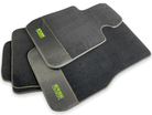 Floor Mats For BMW 6 Series F06 Gran Coupe Carbon Leather Er56 Design - AutoWin