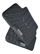 Floor Mats For BMW iX1 - U11 SUV Black Leather Er56 Design - AutoWin