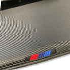 Floor Mats For BMW M3 Series F80 Autowin Brand Carbon Fiber Leather - AutoWin