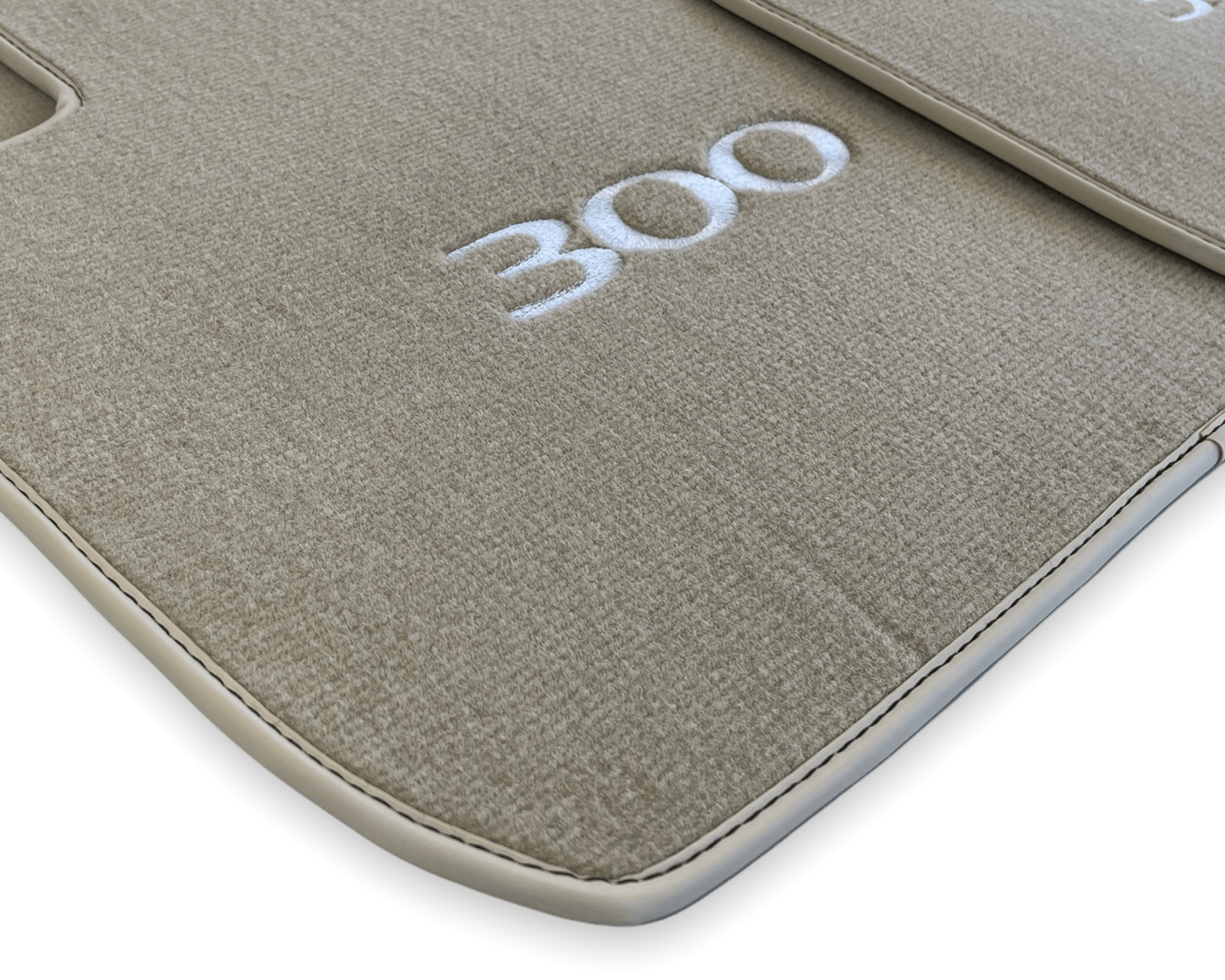 Floor Mats For Chrysler 300C Beige 2011-2022 - AutoWin