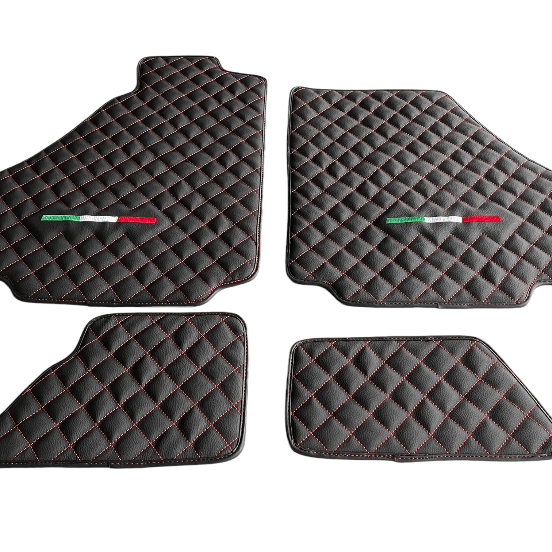 Floor Mats For Ferrari 360 2000-2008 Leather Autowin Brand - AutoWin