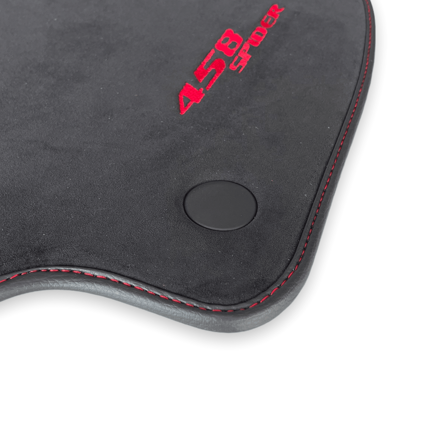 Floor Mats For Ferrari 458 Spider 2012-2015 Alcantara Leather - AutoWin