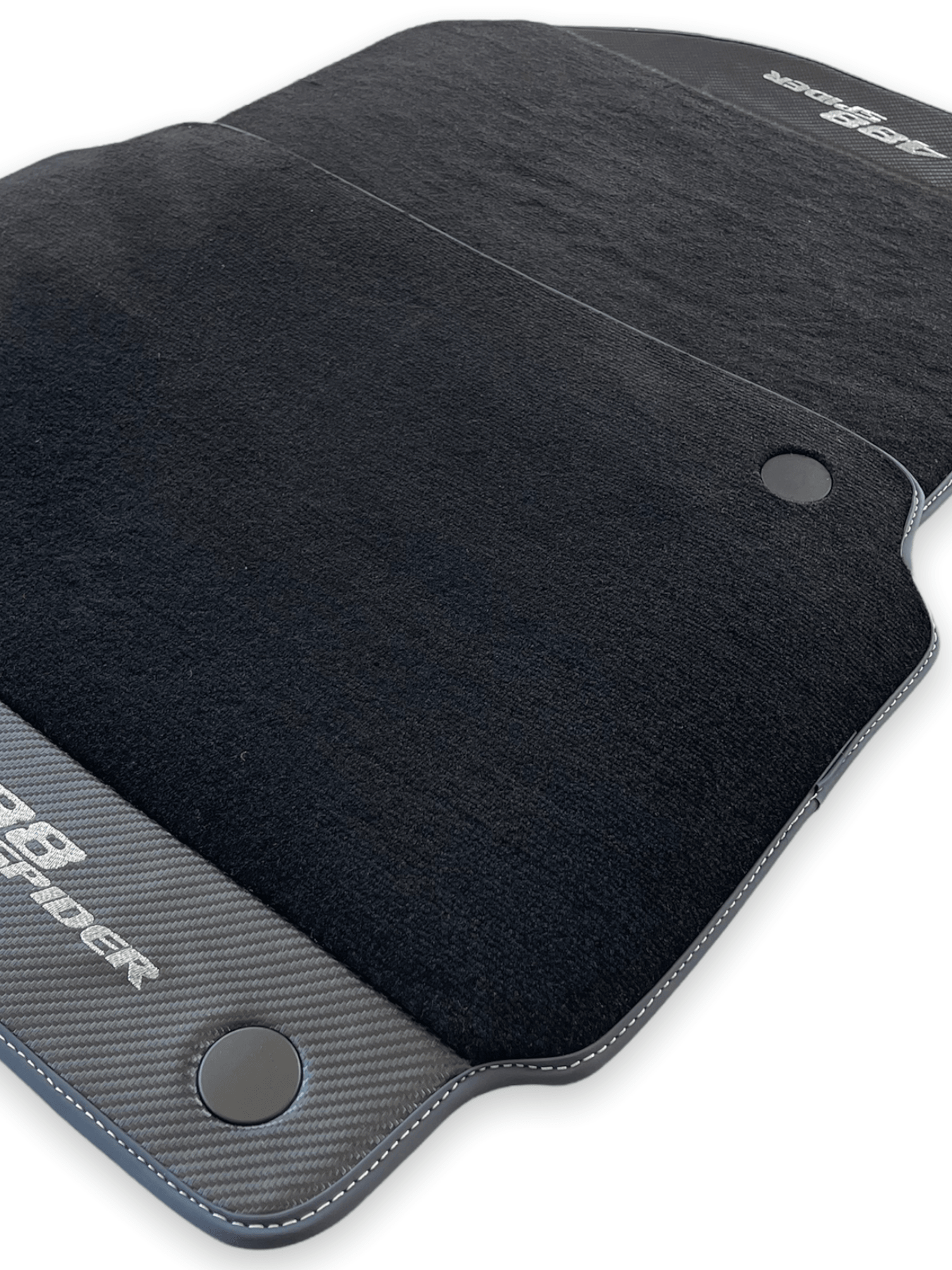 Floor Mats For Ferrari 488 Spider 2015-2022 Carbon Fiber AutoWin Brand IT Edition - AutoWin