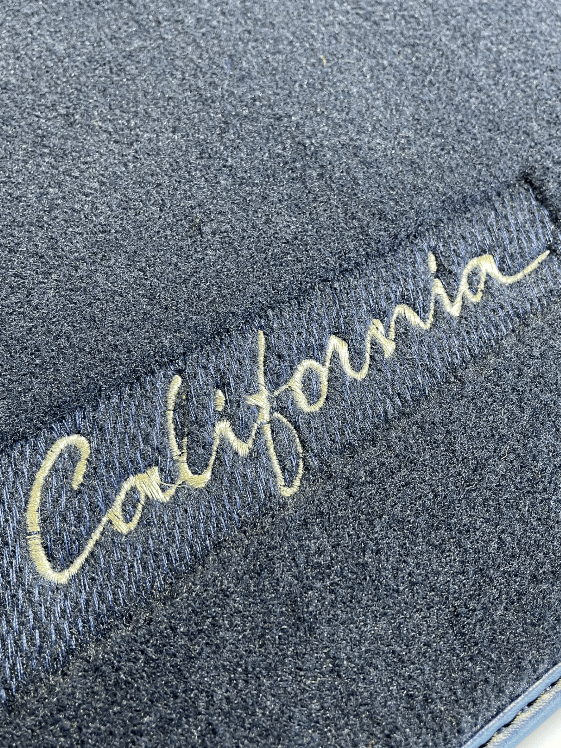 Floor Mats For Ferrari California 2008-2014 Dark Blue Color - AutoWin