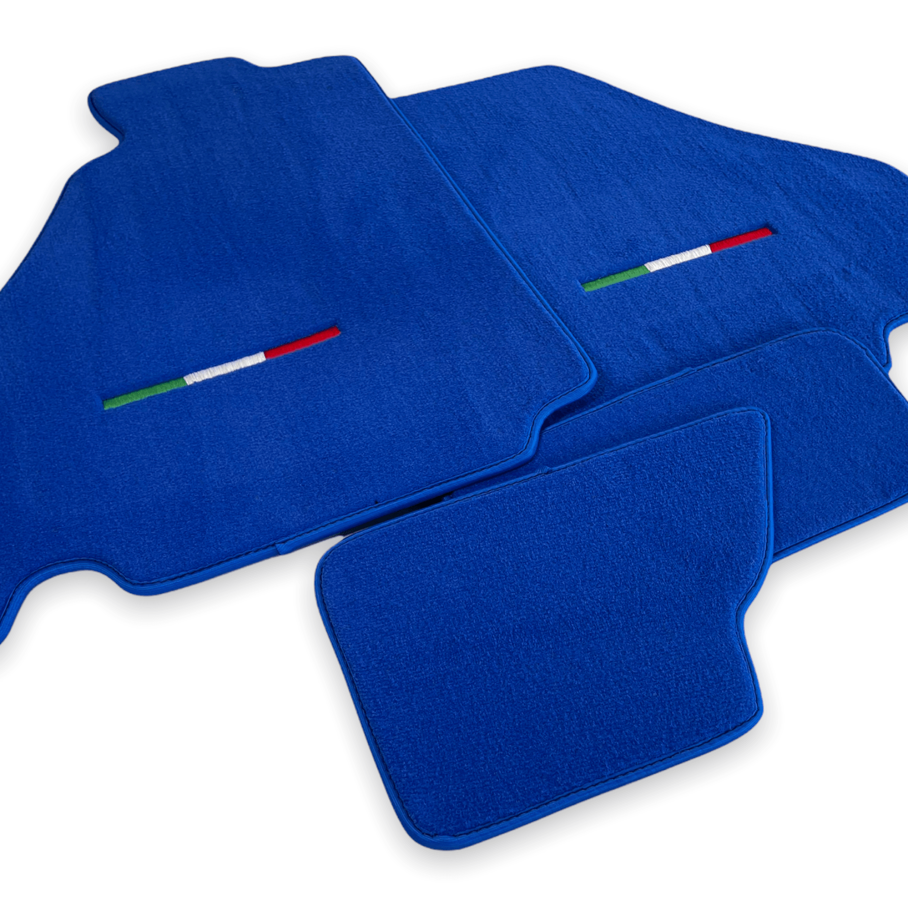 Floor Mats For Ferrari F430 2004-2009 Blue Color IT Edition - AutoWin