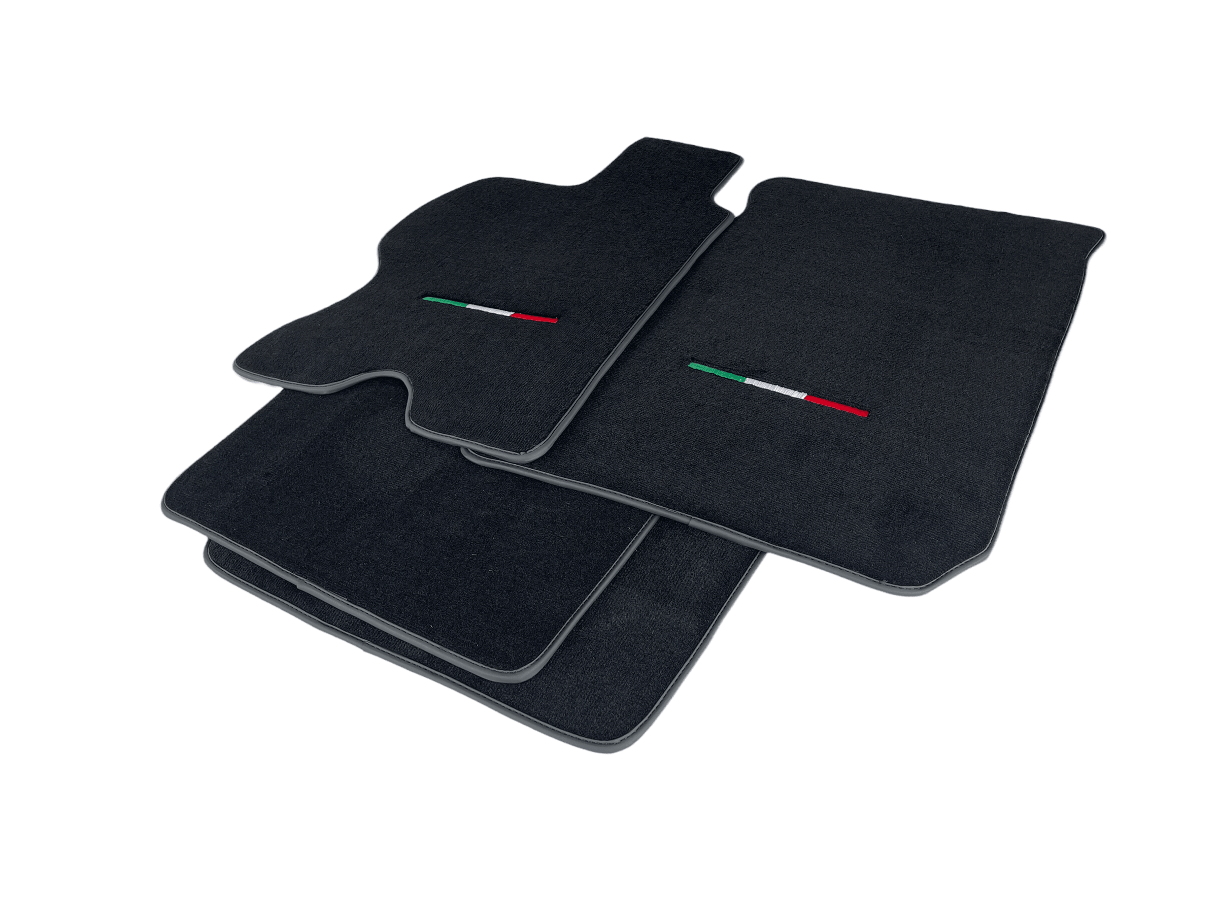 Floor Mats For Ferrari FF 2011-2016 Black IT Edition - AutoWin
