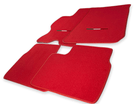 Floor Mats For Ferrari FF 2011-2016 RED Italy Edition - AutoWin