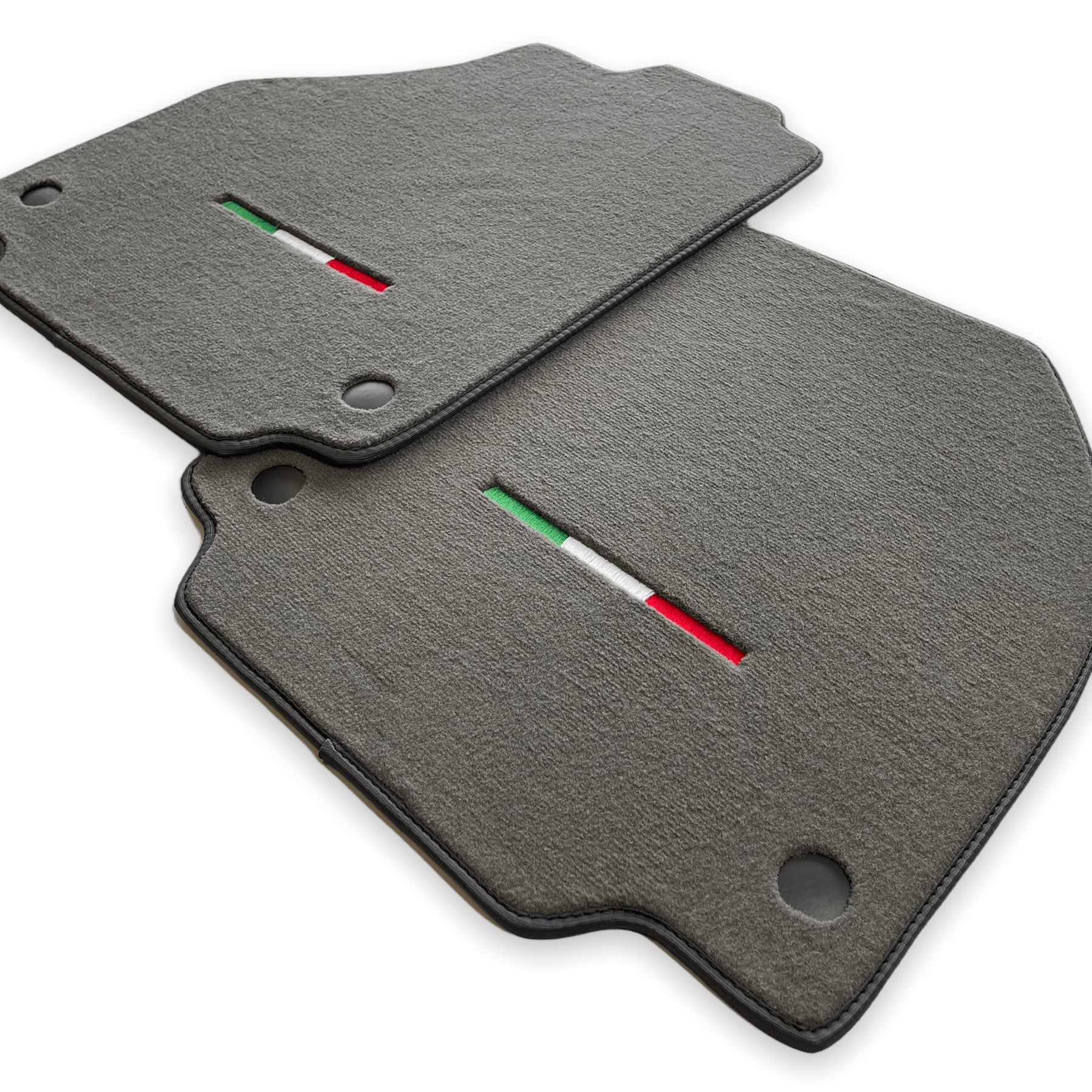Floor Mats For Ferrari Spider 2012-2015 Gray Autowin Brand Italian Edition - AutoWin