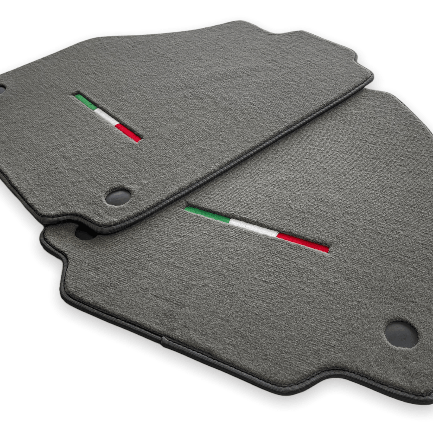 Floor Mats For Ferrari Spider 2012-2015 Gray Autowin Brand Italian Edition - AutoWin
