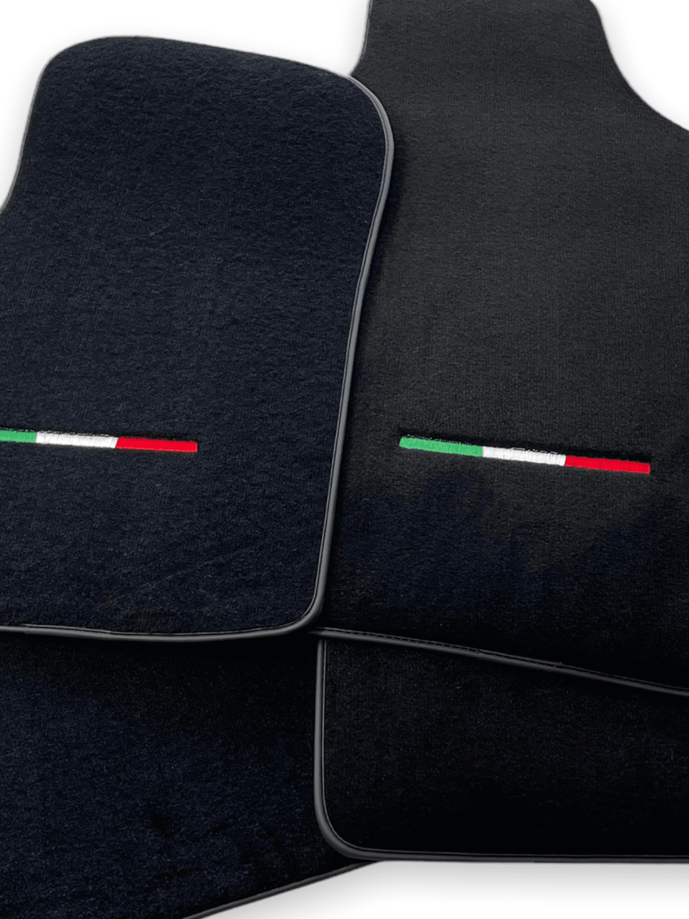 Floor Mats For Fiat 500 2008-2019 Black Color - AutoWin