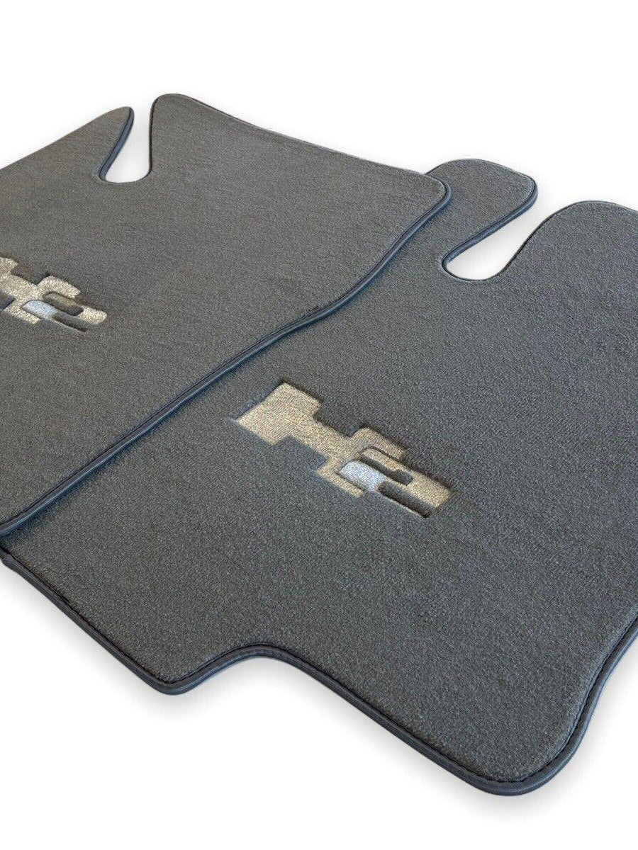Floor Mats For Hummer H2 2003-2009 Tailored Gray Color Carpets - AutoWin