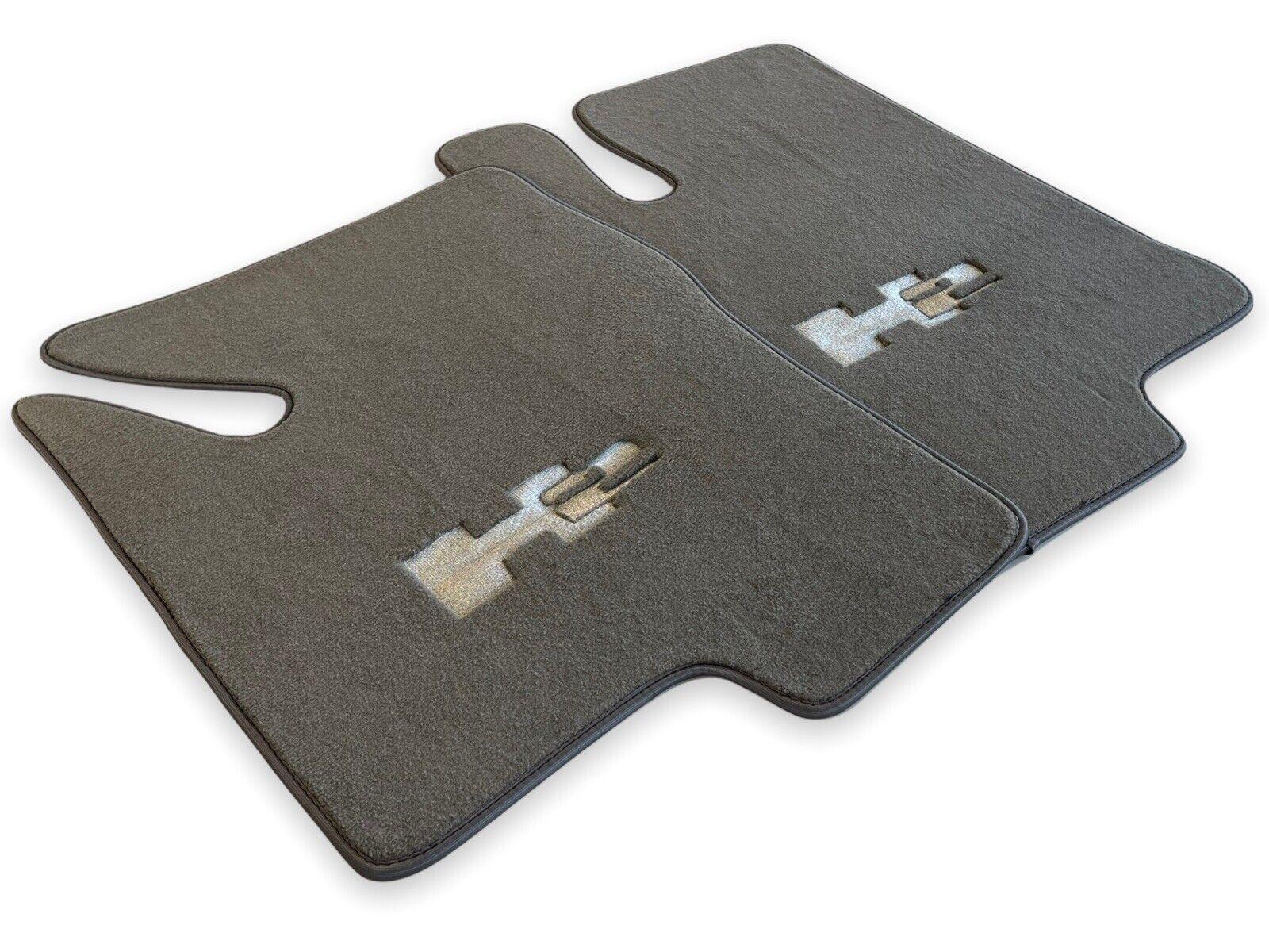 Floor Mats For Hummer H2 2003-2009 Tailored Gray Color Carpets - AutoWin
