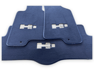 Floor Mats For Hummer H3 2005-2010 Tailored Dark Blue Color Carpets - AutoWin