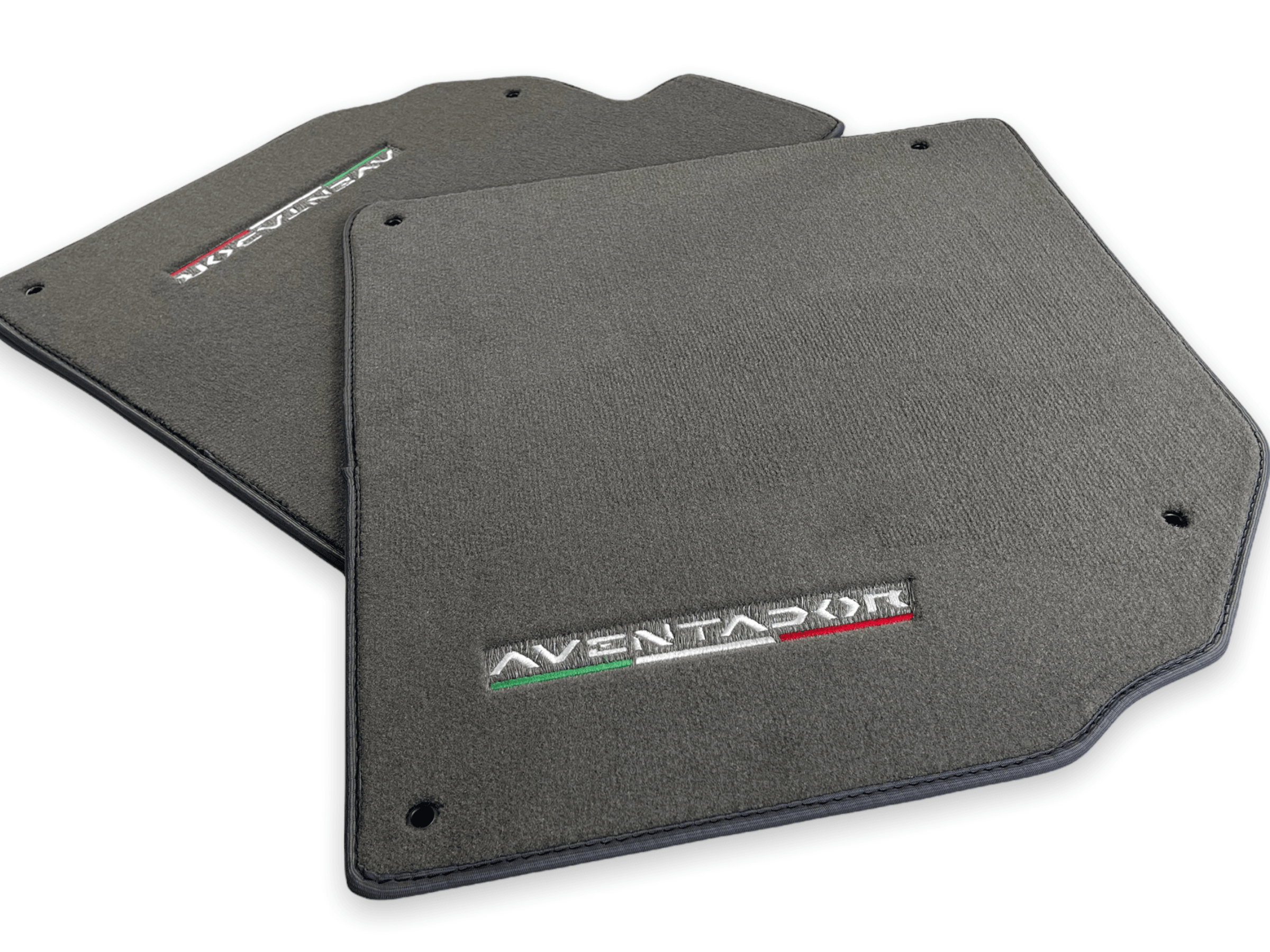Floor Mats for Lamborghini Aventador Gray Color - AutoWin