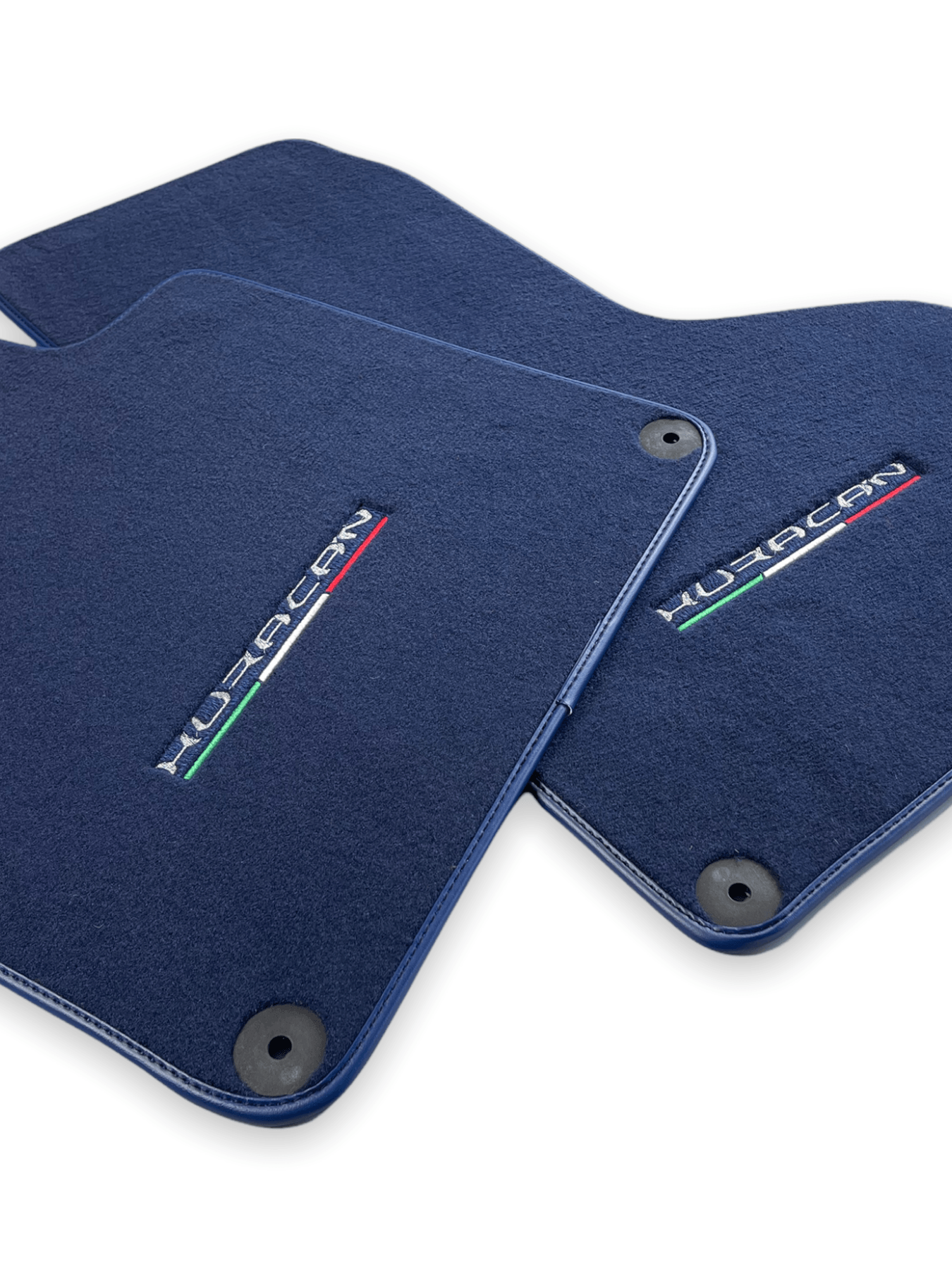 Floor Mats for Lamborghini Huracan Dark Blue Color - AutoWin