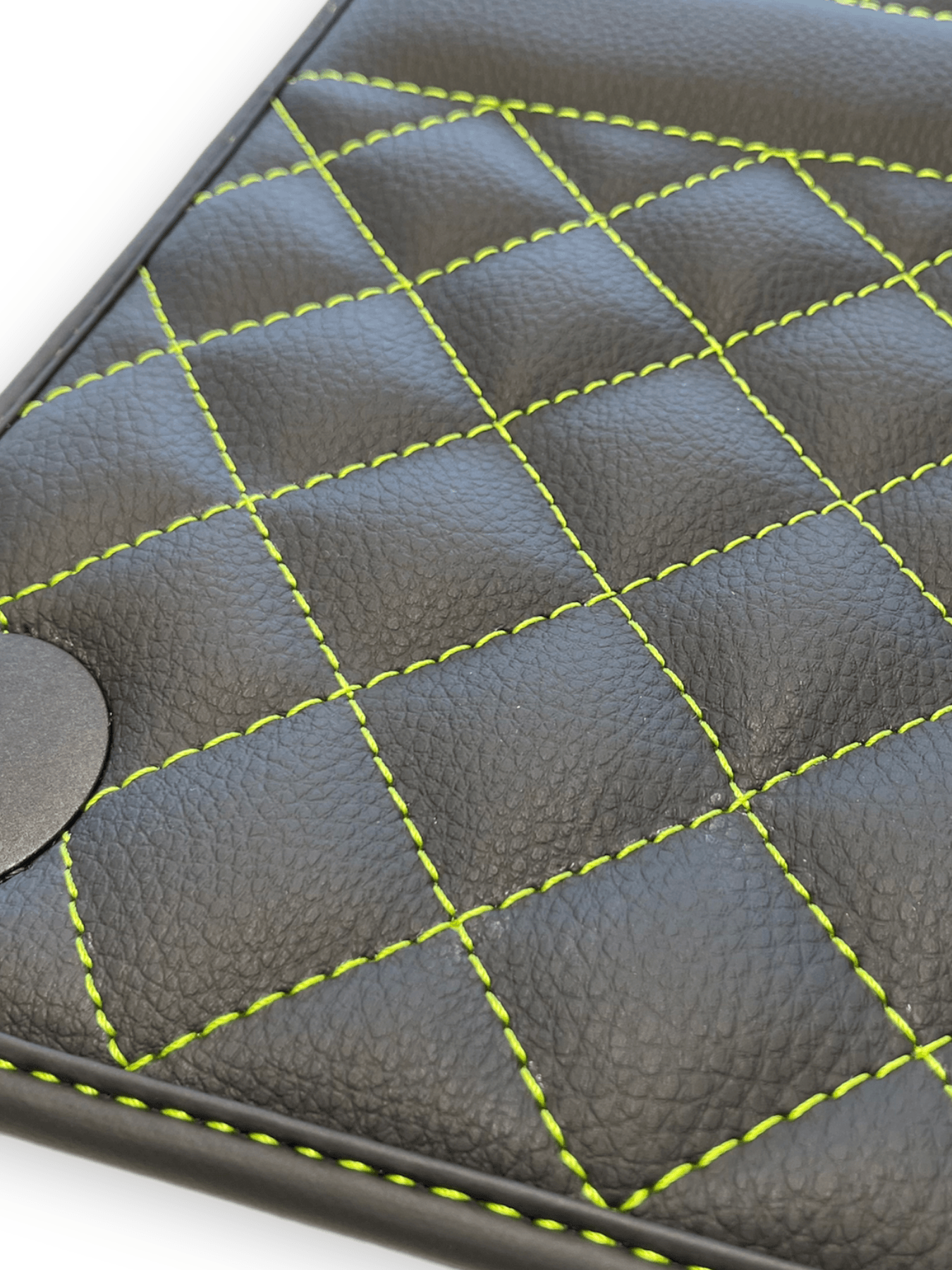 Floor Mats for Lamborghini Huracan Perfomante Black Leather - AutoWin