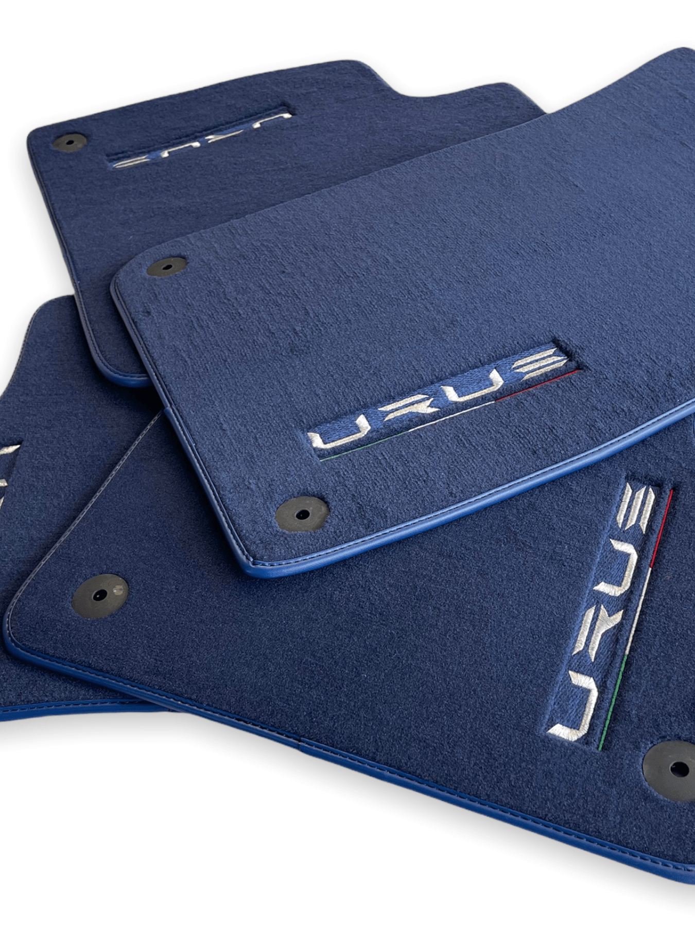 Floor Mats For Lamborghini Urus Dark Blue Tailored Carpets - AutoWin