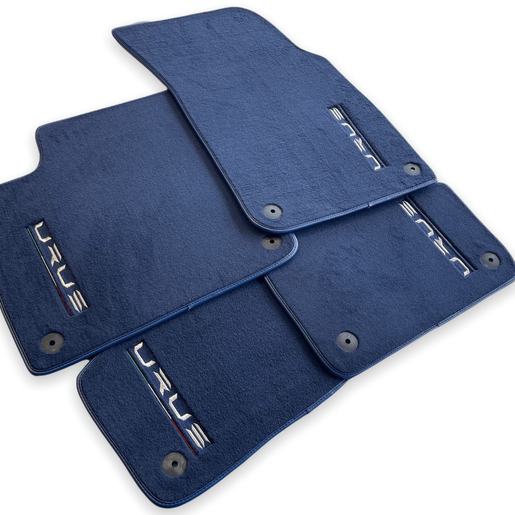 Floor Mats For Lamborghini Urus Dark Blue Tailored Carpets - AutoWin