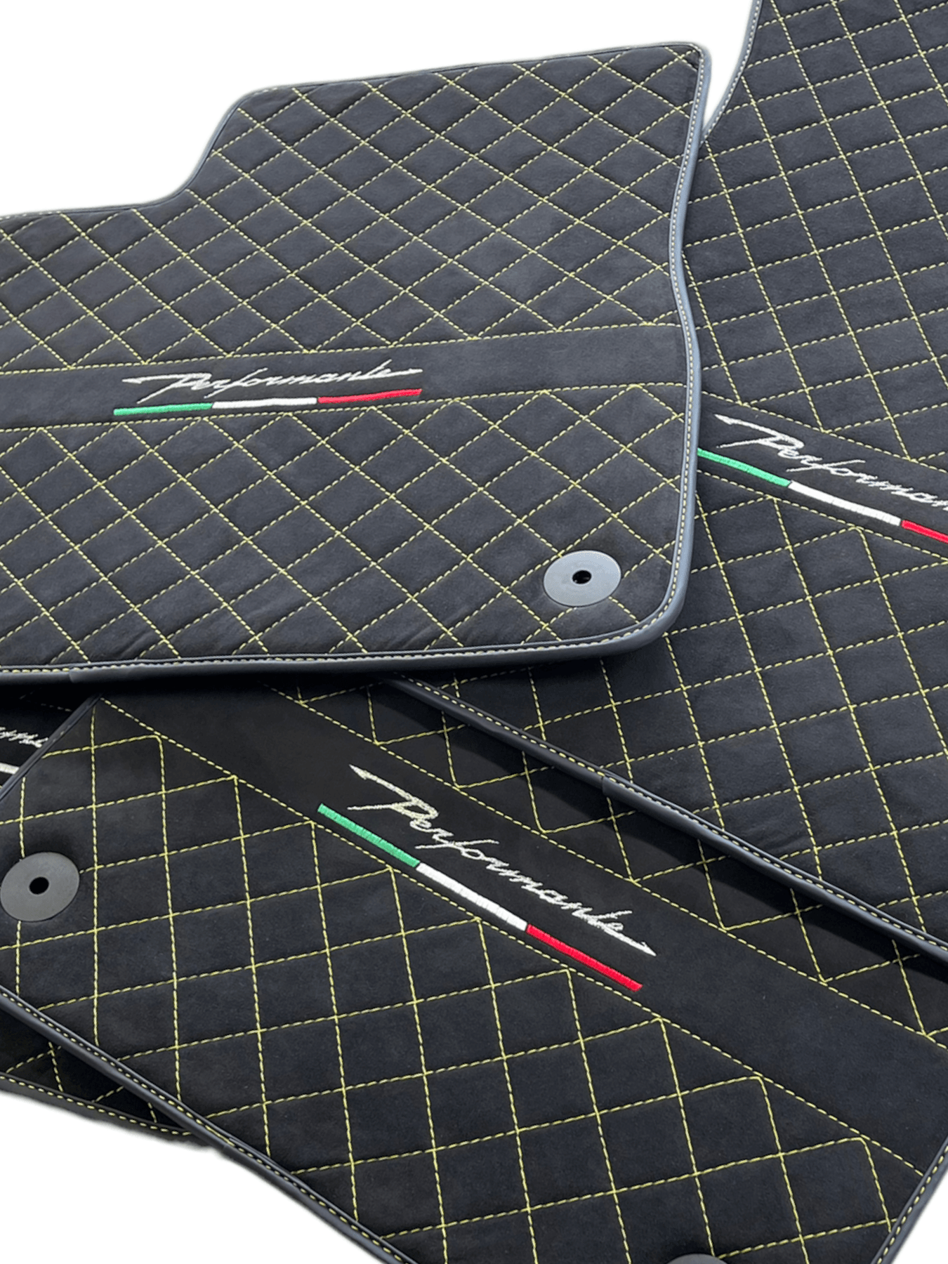 Floor Mats For Lamborghini Urus Performante Alcantara Leather - AutoWin
