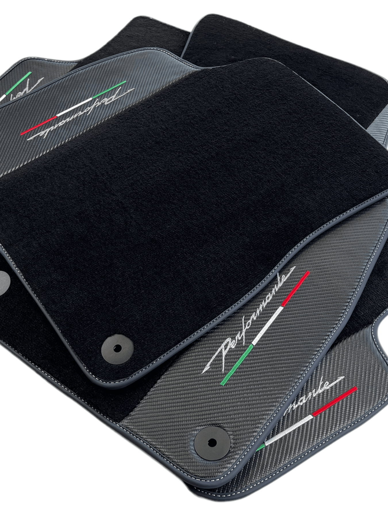 Floor Mats For Lamborghini Urus Performante With Carbon Leather - AutoWin