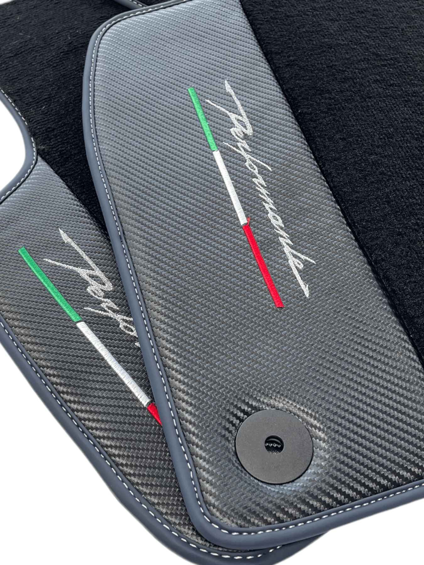 Floor Mats For Lamborghini Urus Performante With Carbon Leather - AutoWin
