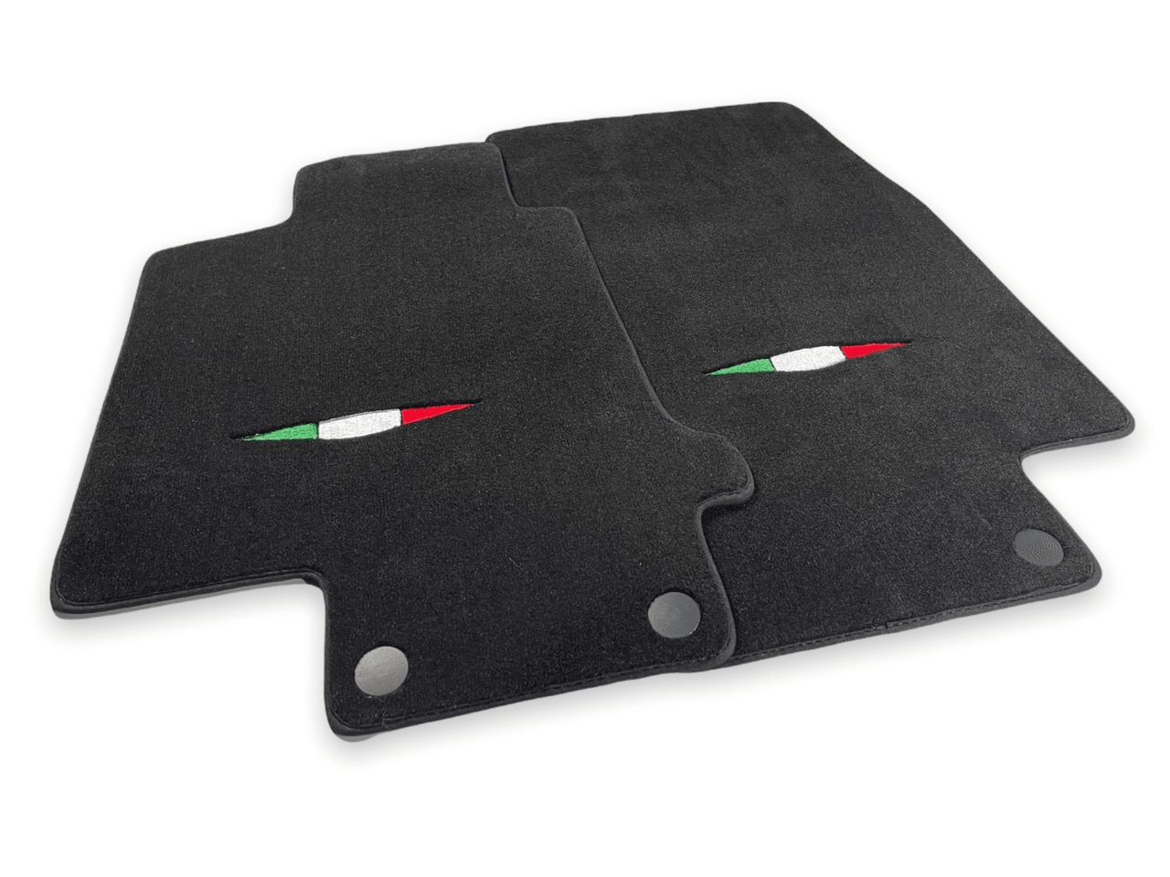 Floor Mats For Maserati GranCabrio 2010-2022 Black IT Edition - AutoWin