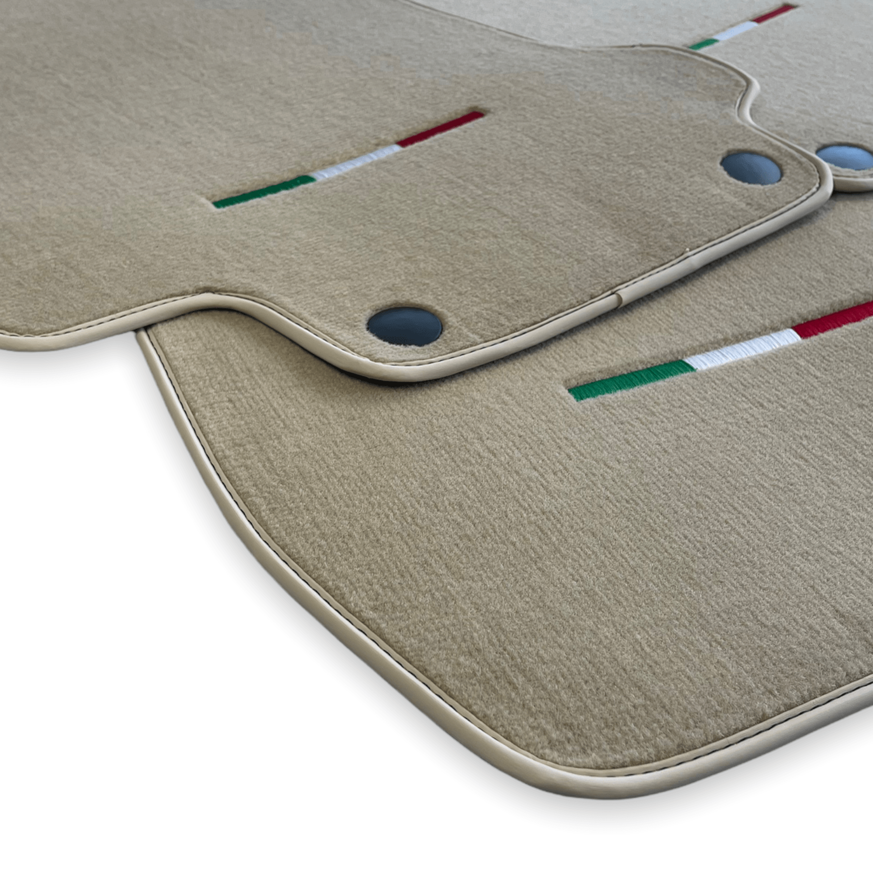 Floor Mats For Maserati GranTurismo Beige IT Edition - AutoWin