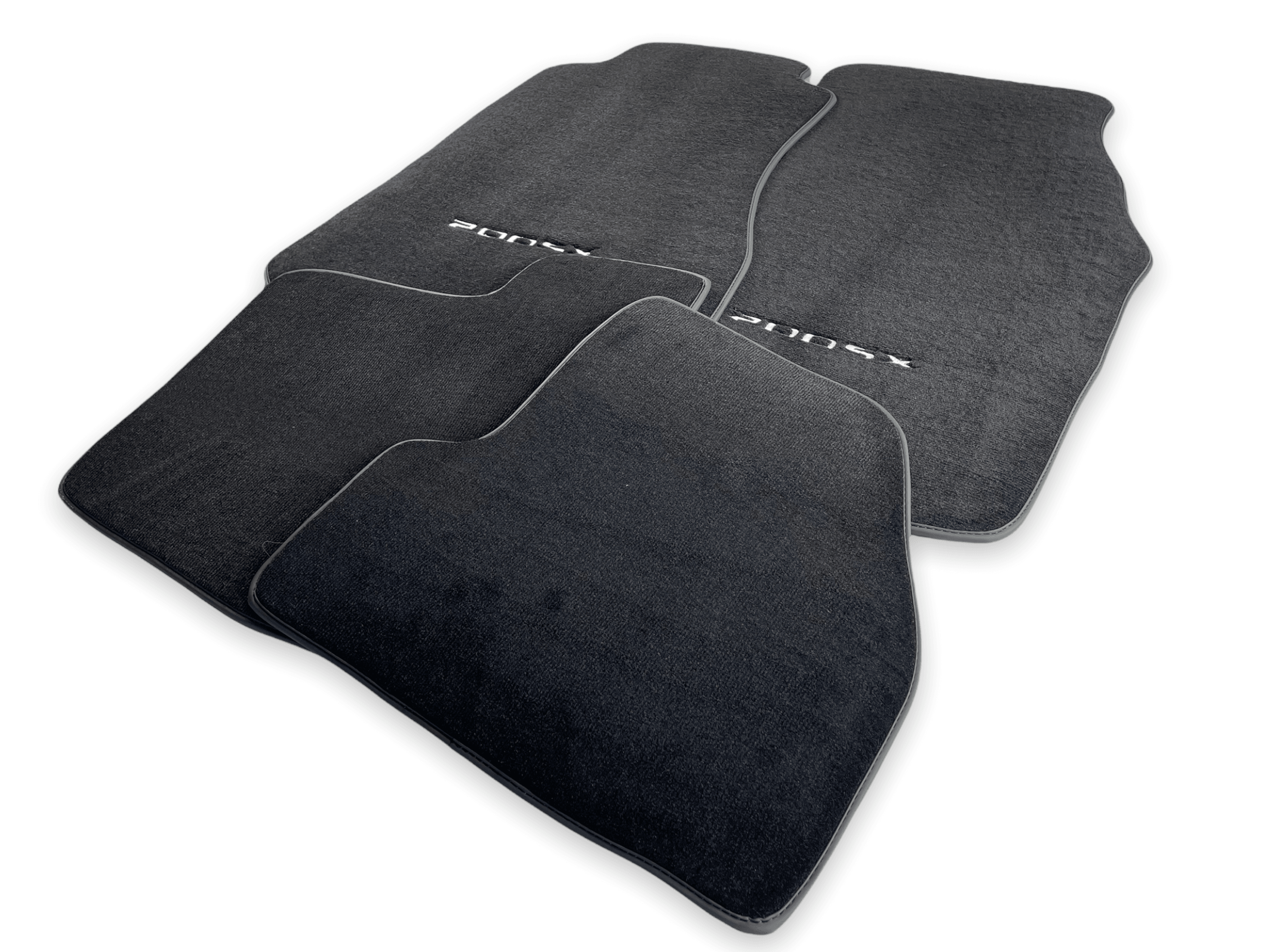 Floor Mats For Nissan 200 SX (1989-1994) Tailored Black Carpets - AutoWin