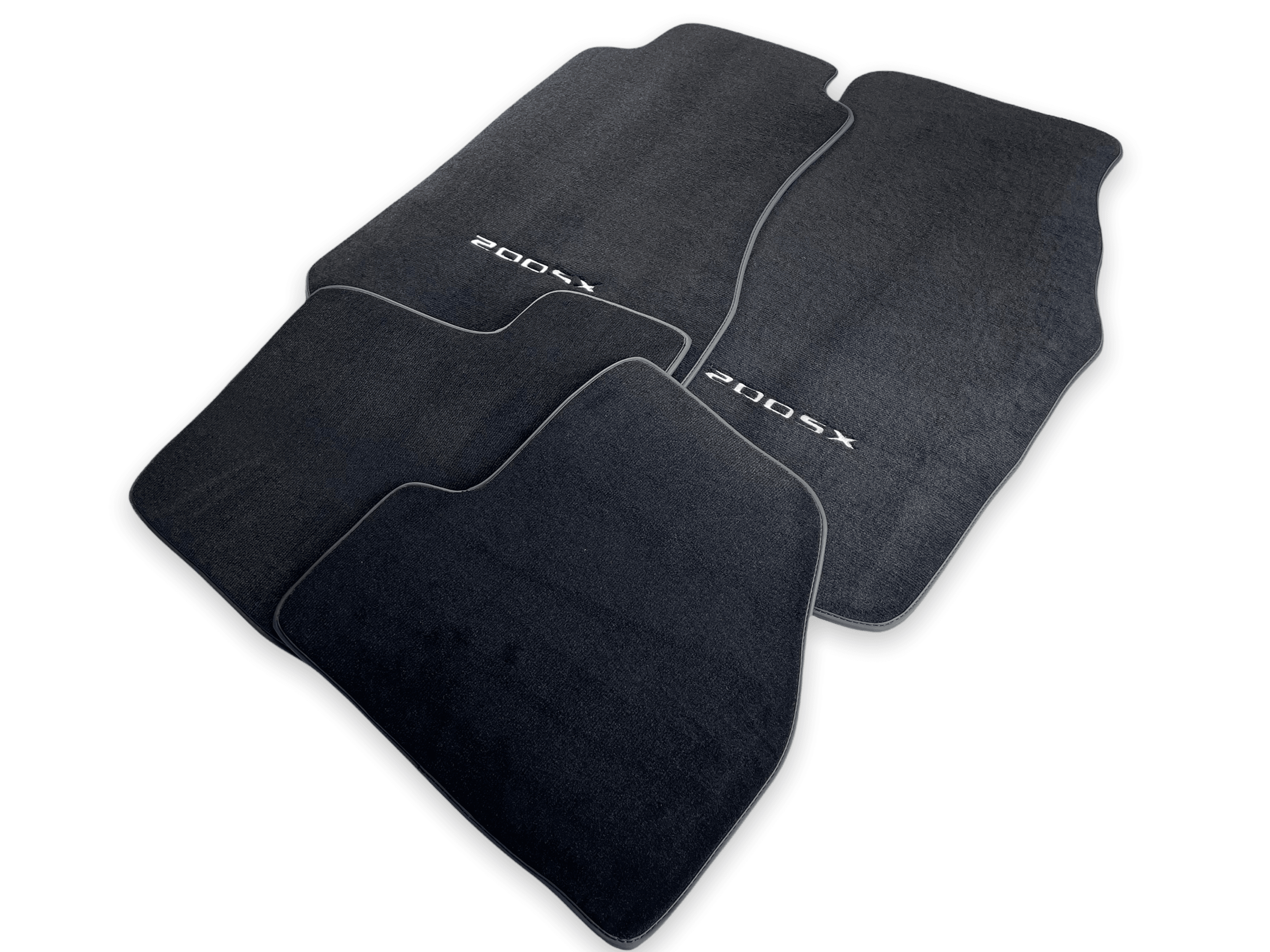 Floor Mats For Nissan 200 SX (1995-2000) Tailored Black Carpets - AutoWin