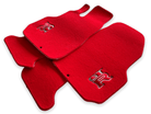 Floor Mats for Nissan GT-R Tailored Red Carpets Set With GTR Emblem - AutoWin