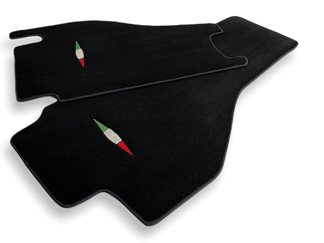Floor Mats For Pagani Zonda Black Carpets Set AutoWin - AutoWin
