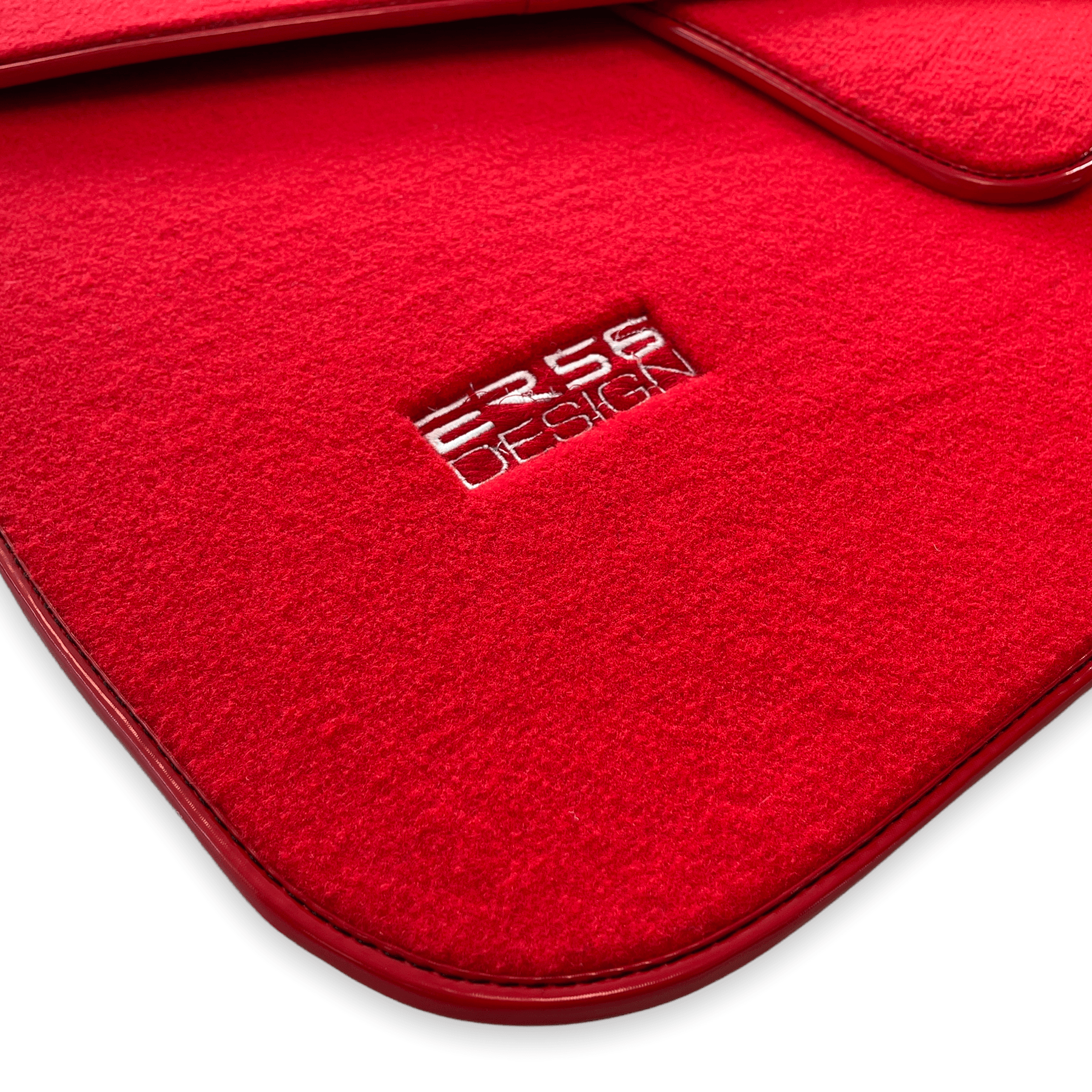 Floor Mats For Rolls Royce Cullinan Rr31 2018-2023 Red ER56 Design - AutoWin