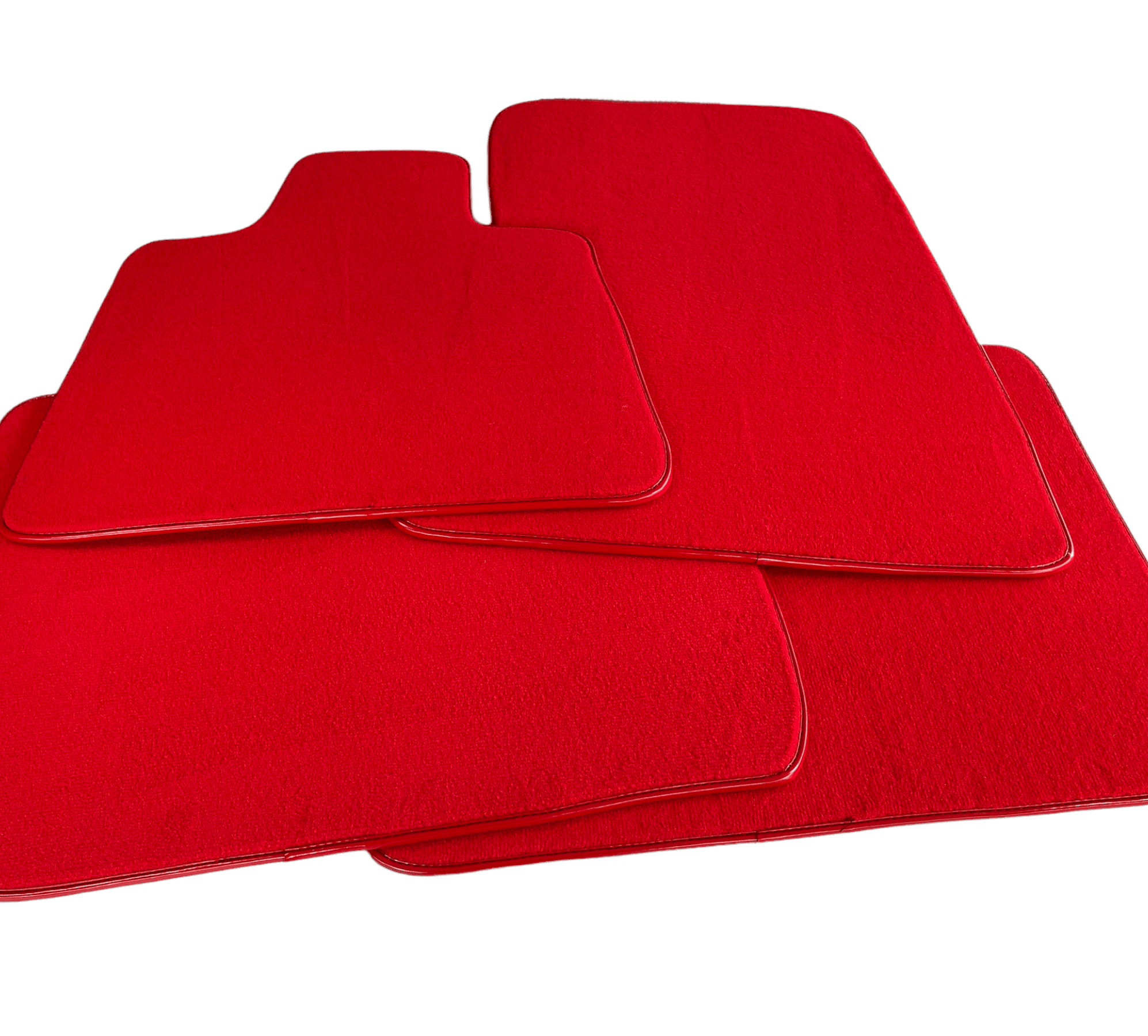 Floor Mats For Rolls Royce Phantom Drophead Coupe 2007–2016 Red - AutoWin