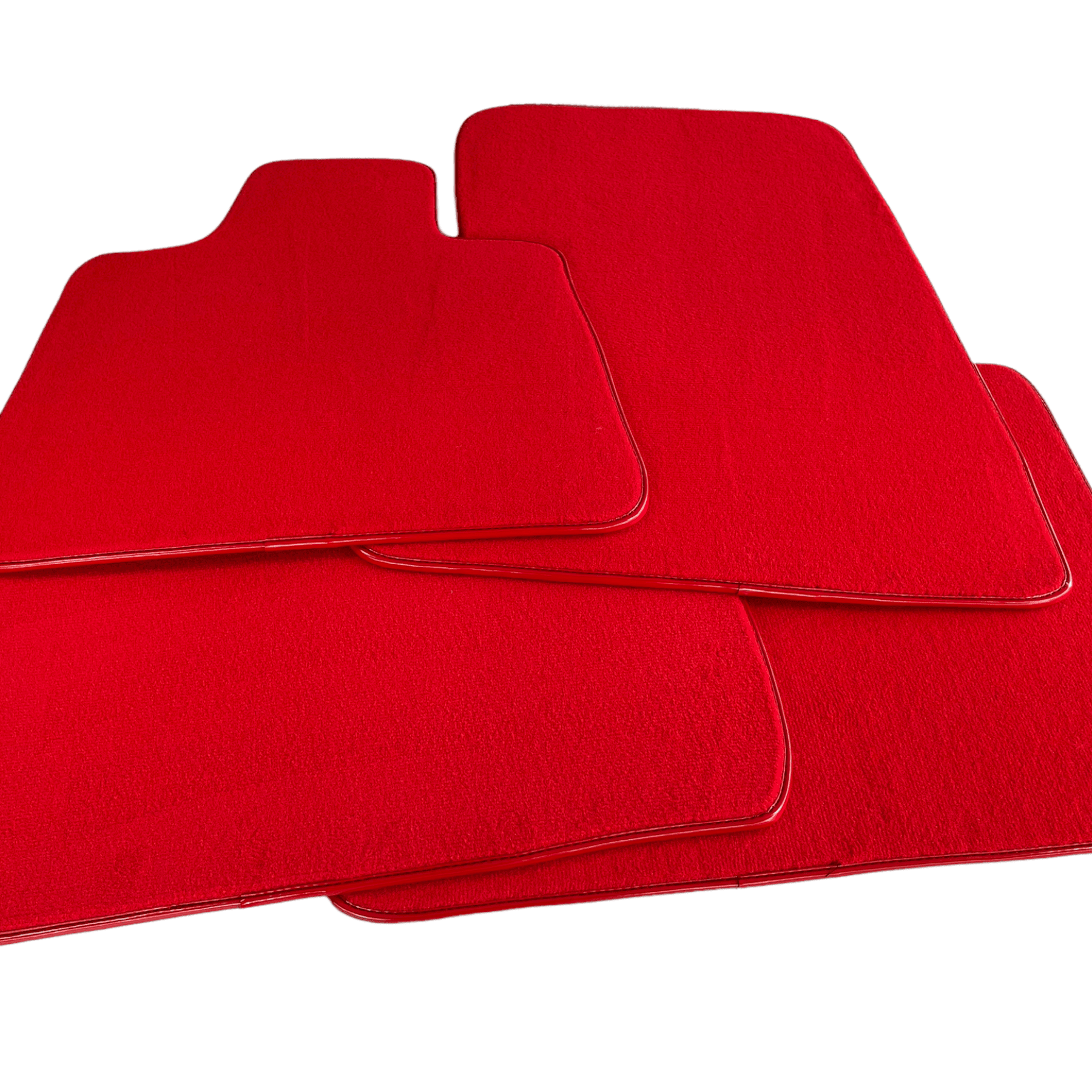 Floor Mats For Rolls Royce Phantom Drophead Coupe 2007–2016 Red - AutoWin