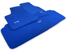 Floor Mats For Tesla Model 3 Blue Tailored Carpets ER56 Design - AutoWin