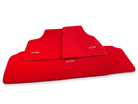 Floor Mats For Tesla Model S Red Tailored Carpets ER56 Design - AutoWin
