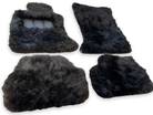 Genuine Sheepskin Floor Mats Rolls Royce Wraith 2013–2023 Er56 Design - AutoWin