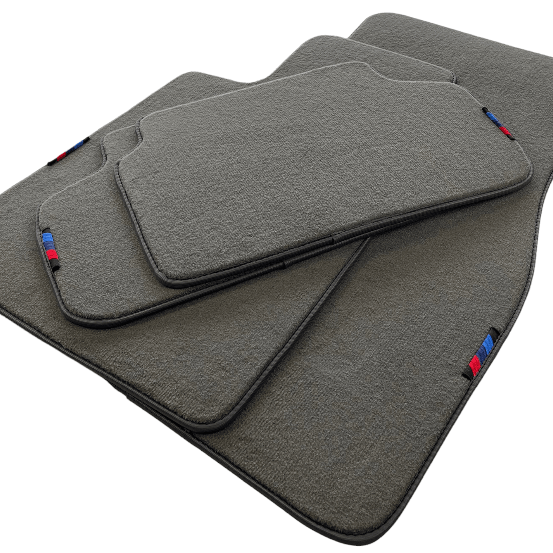 Gray Floor Mats For BMW 7 Series F02 With M Package AutoWin Brand - AutoWin