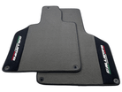 Gray Floor Mats for Lamborghini Gallardo With Alcantara Leather - AutoWin